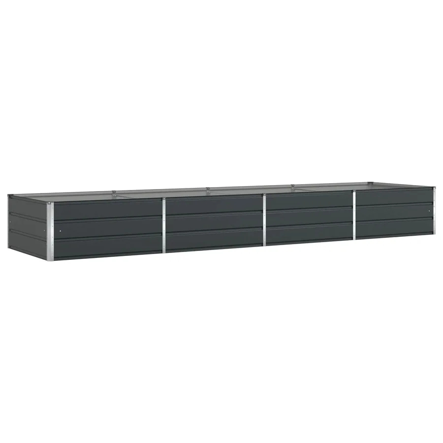 Jardinière Anthracite 385 x 100 x 45 cm Acier galvanisé - 2