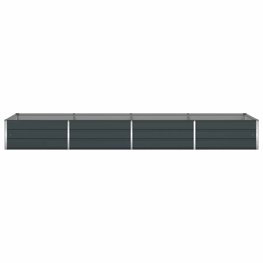 Jardinière Anthracite 385 x 100 x 45 cm Acier galvanisé - 5