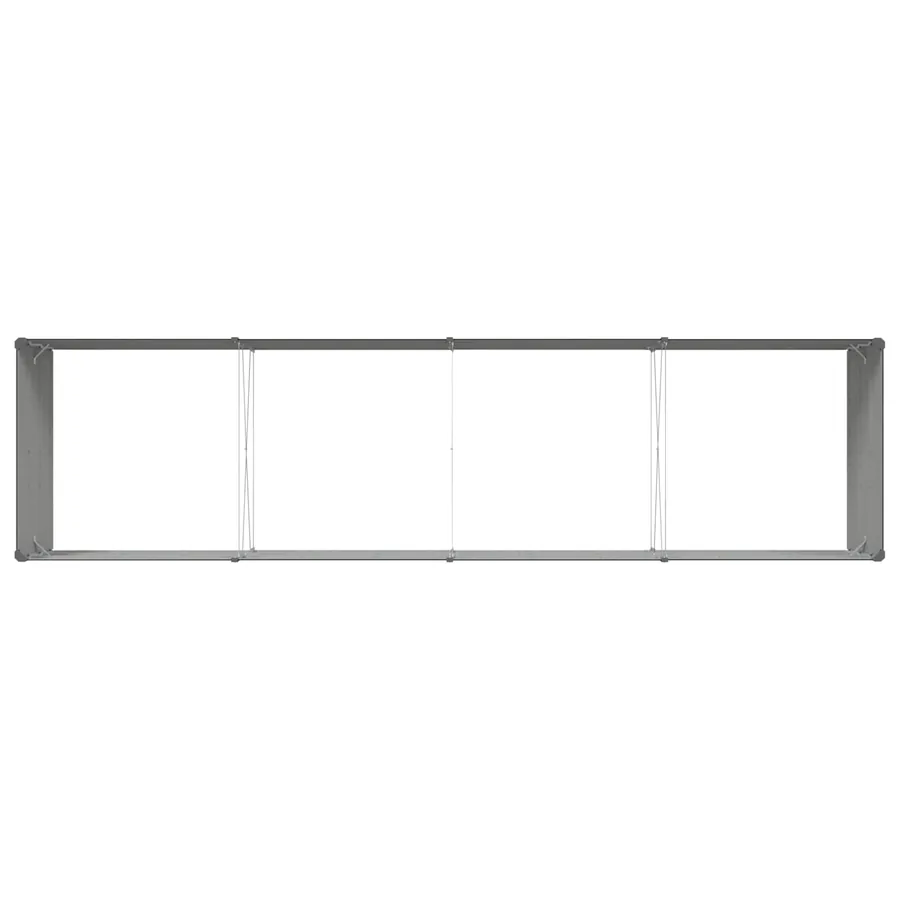 Jardinière Anthracite 385 x 100 x 45 cm Acier galvanisé - 7