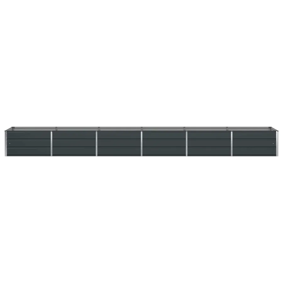 Jardinière Anthracite 480 x 80 x 45 cm Acier - 4