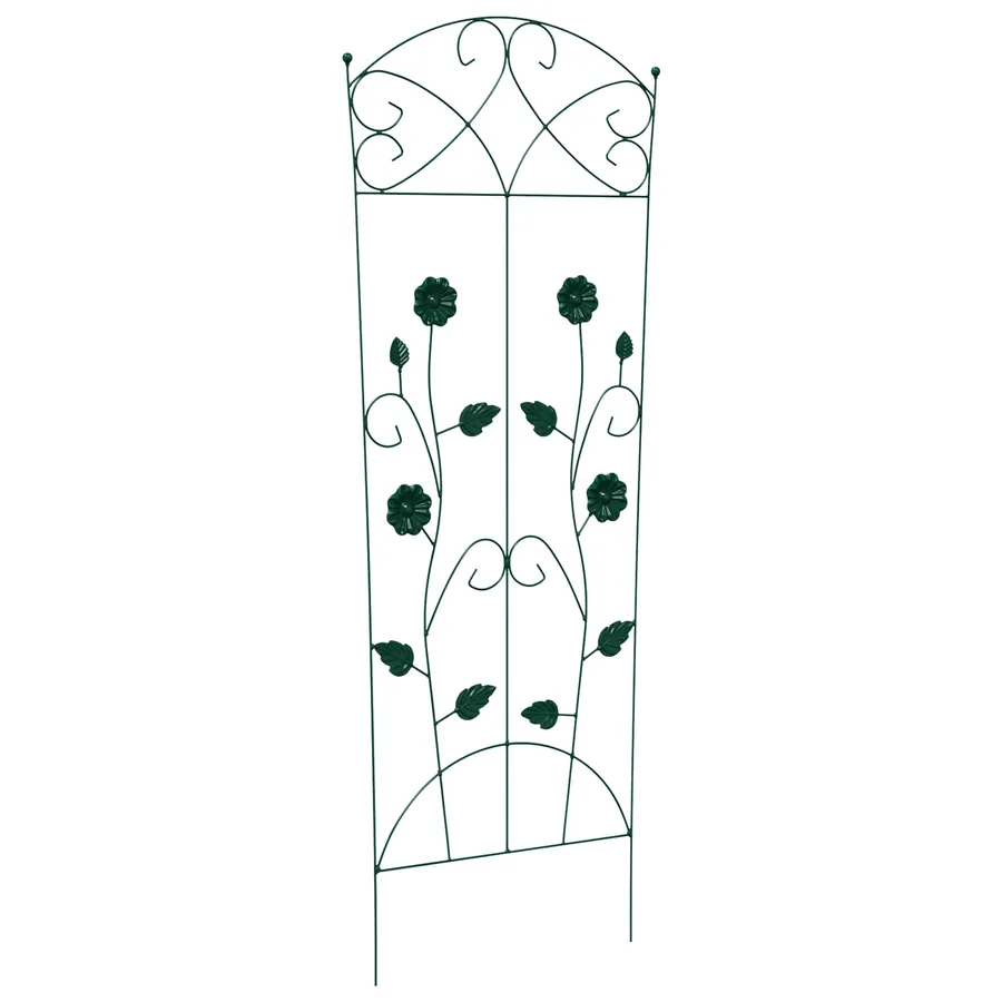 Clôture de jardin 3 pcs Vert 110,5 x 42,5 cm Acier - 5