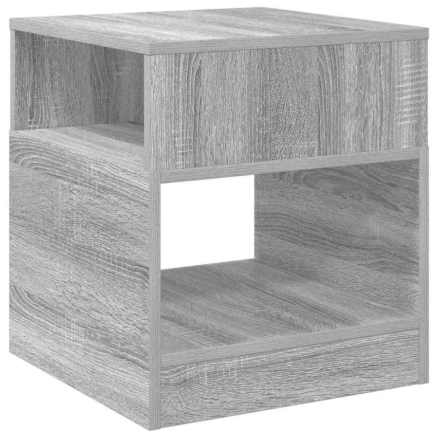 Table d'appoint 2 pcs Gris Sonoma 40,5 x 40 x 45 cm - 5