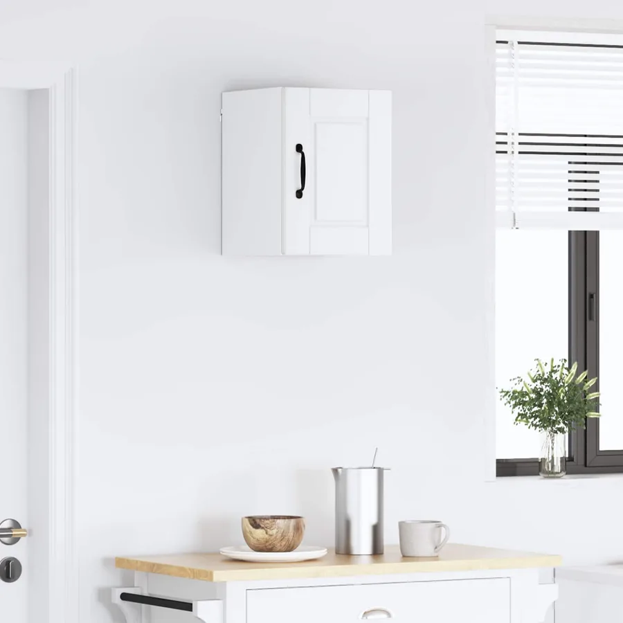 Meuble mural PORTO Blanc 30 x 31 x 40 cm Bois d'ingénierie - 4