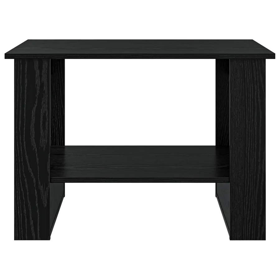Table basse Chêne noir 72 x 50 x 50 cm Bois d'ingénierie - 5