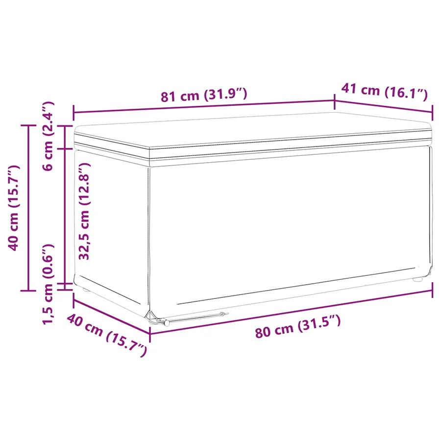 Tabouret Gris Cuir Synthétique et Bois Composite - 9