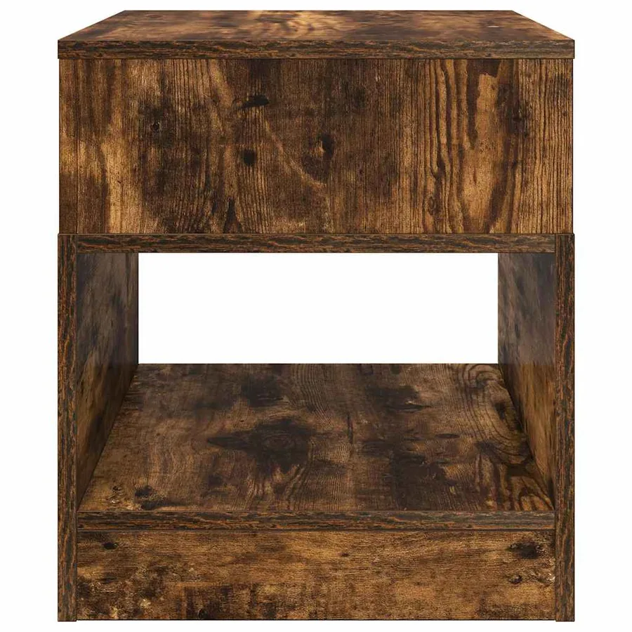 Table d'appoint 2 pcs Chêne fumé 40,5 x 40 x 45 cm - 6