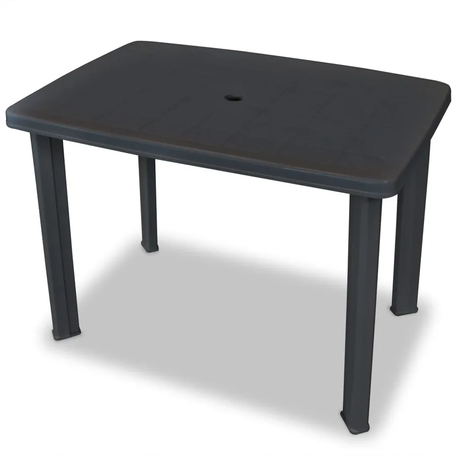 Ensemble de bistro 3 pcs Plastique Anthracite - 3