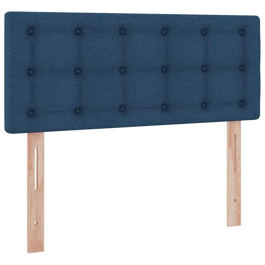 Lit avec rangement et matelas avec matelas Bleu 120 x 200 cm - 9
