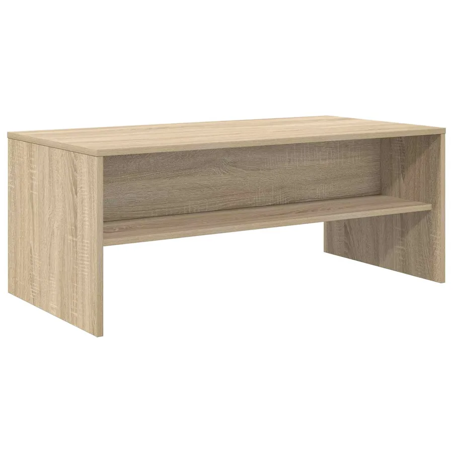 Table basse Chêne Sonoma 100 x 50 x 40 cm Bois d'ingénierie - 7