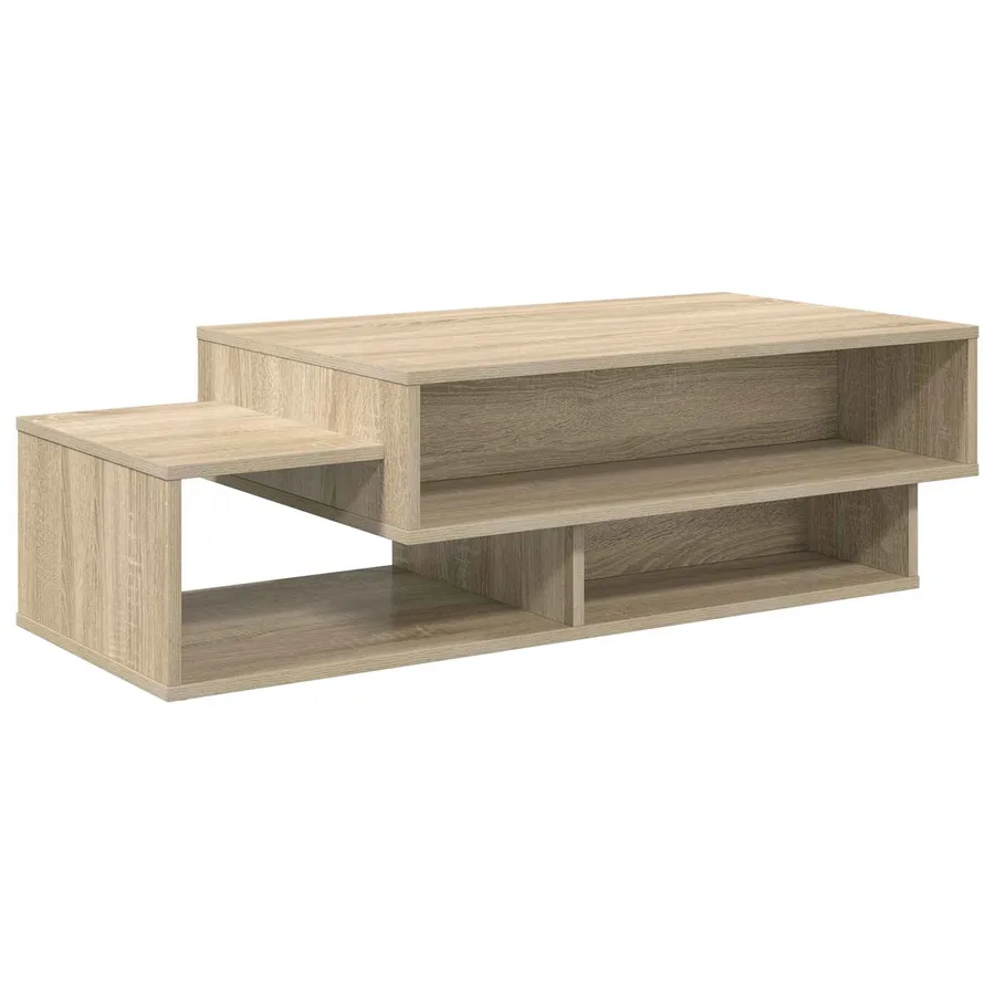 Table basse Chêne Sonoma 105 x 50 x 32,5 cm Bois d'ingénierie - 2
