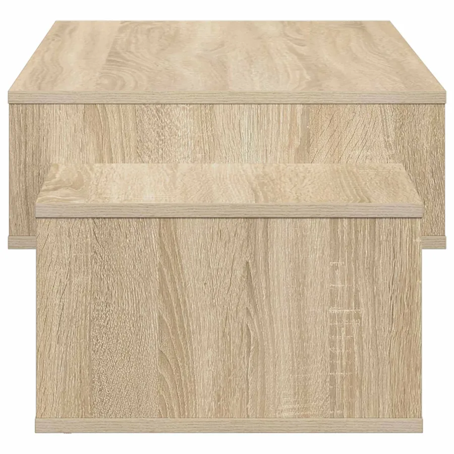 Table basse Chêne Sonoma 105 x 50 x 32,5 cm Bois d'ingénierie - 6