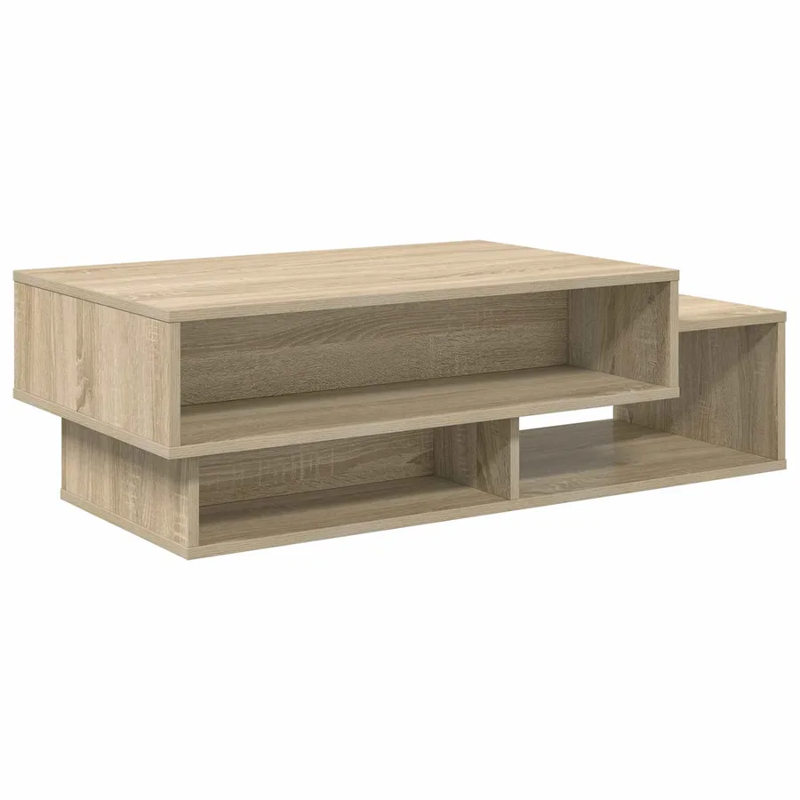 Table basse Chêne Sonoma 105 x 50 x 32,5 cm Bois d'ingénierie - 7