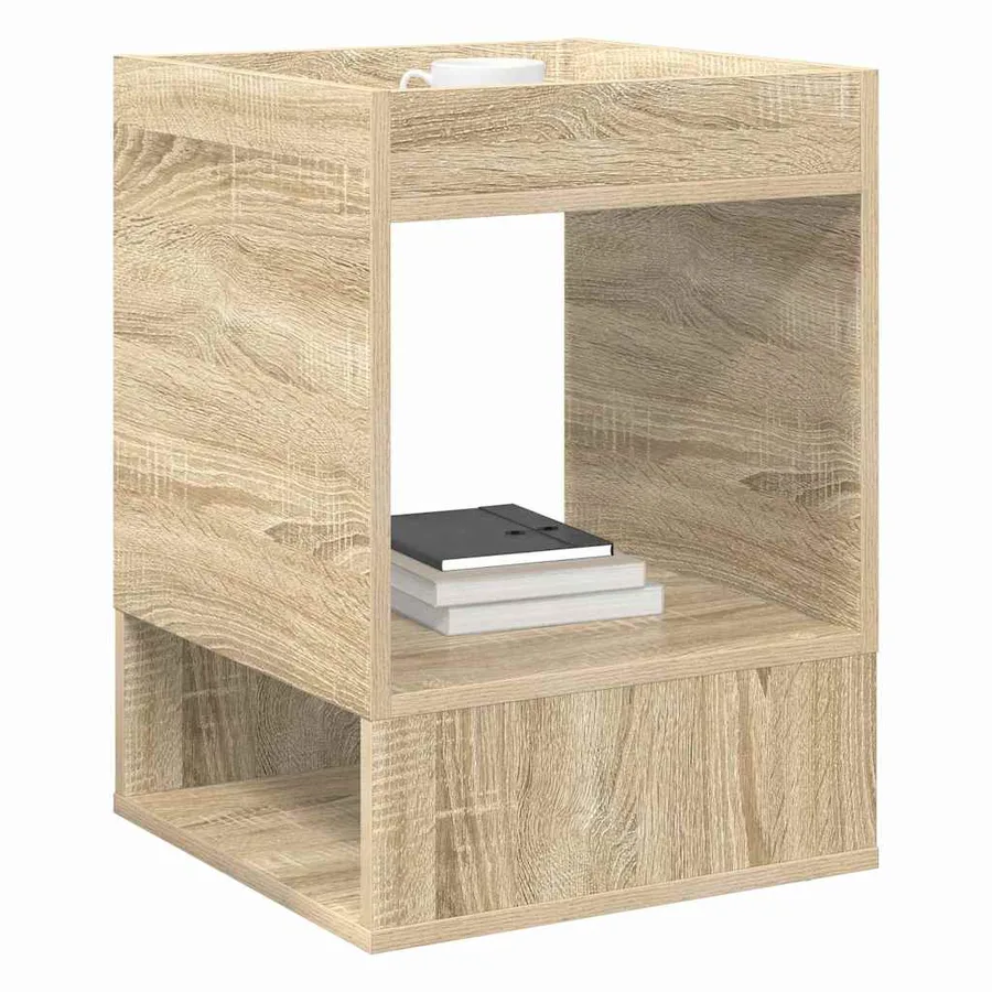 Table d'appoint 2 pcs Chêne Sonoma 40 x 40 x 56 cm - 3