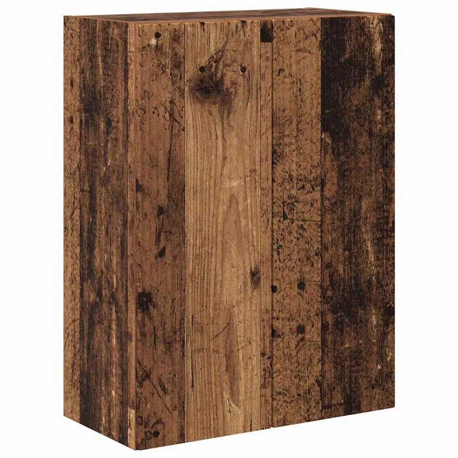 Meuble TV mural Bois Ancien 59,5 x 31 x 80 cm Bois d'ingénierie - 2