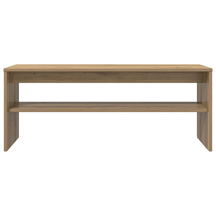 Meuble TV 100 x 35 x 40 cm Chêne artisanal Bois d'ingénierie - 5