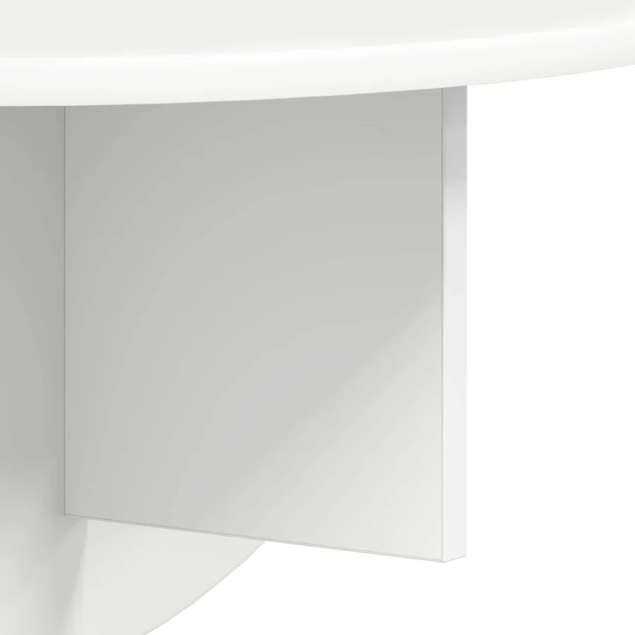 Étagère Murale 2 pcs Blanc 48 x 24 x 24 cm Bois d'ingénierie - 8