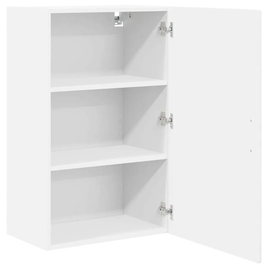 Meuble mural PORTO Blanc brillant 50 x 31 x 80 cm - 5