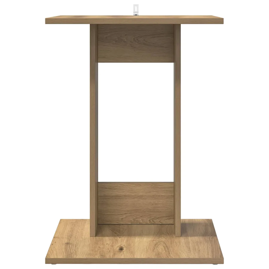 Table d'appoint Chêne artisanal 45 x 40 x 62,5 cm - 5