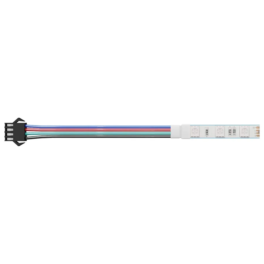 Bande LED 2 pcs Noir et Multicolore 1745 mm Cuivre et plastique - 3