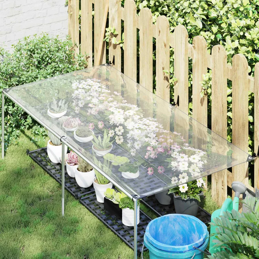 Couverture pour plantes Transparent 1 x 2 m PE - 3