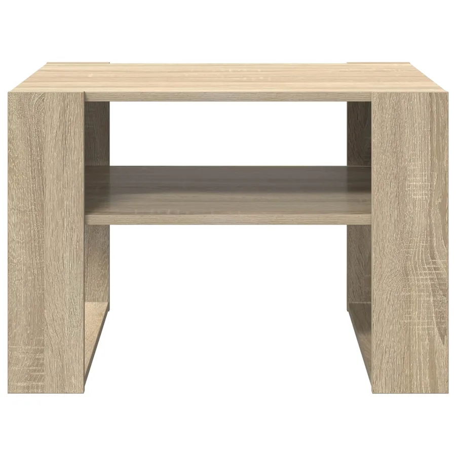 Table basse Chêne Sonoma 66 x 53 x 45 cm Bois d'ingénierie - 5