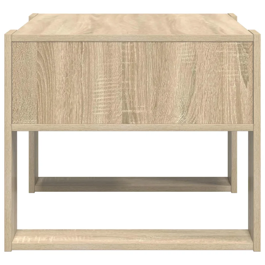 Table basse Chêne Sonoma 66 x 53 x 45 cm Bois d'ingénierie - 6