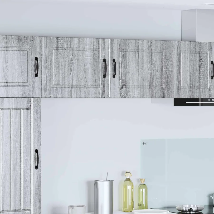 Meuble mural PORTO 2 pcs Gris Sonoma 50 x 31 x 40 cm