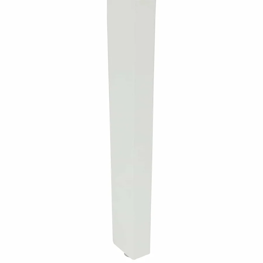 Chaise de salle à manger 2 pcs Blanc et marron - 8