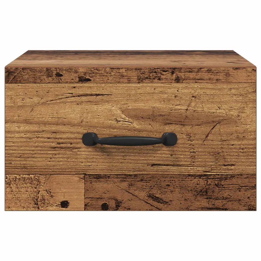 Cabinet de chevet Bois Ancien 35 x 35 x 20 cm Bois d'ingénierie - 5