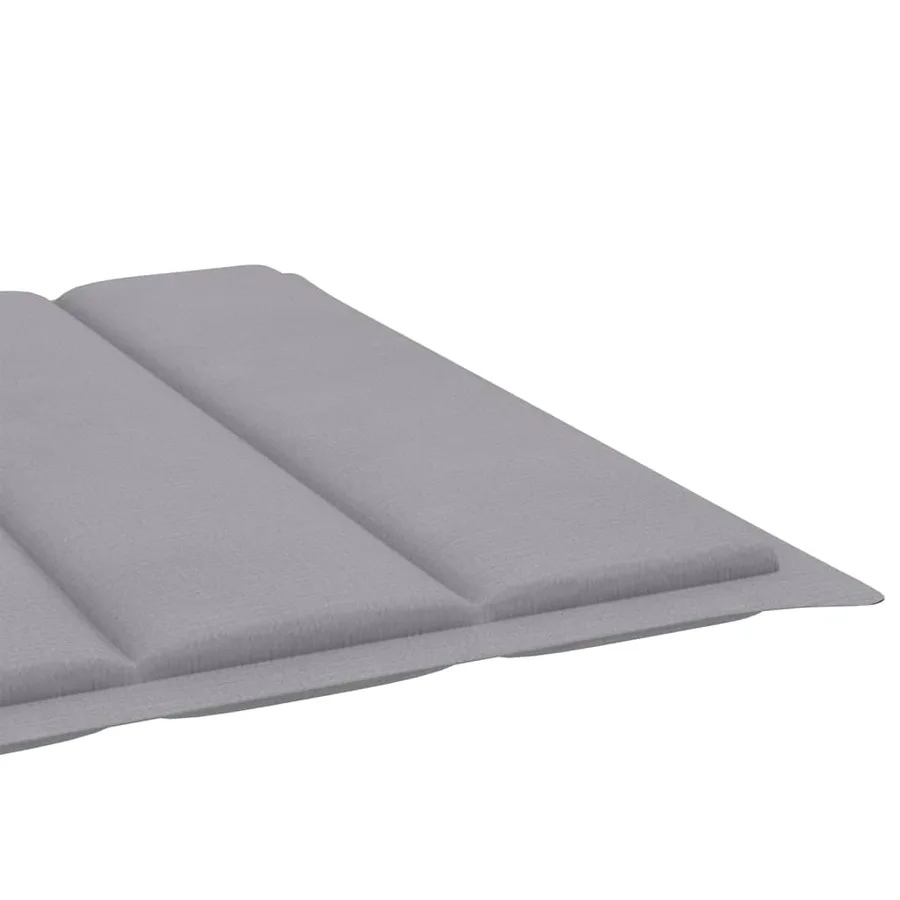 Chaise longue de jardin avec coussin Bois d'acacia solide - 10