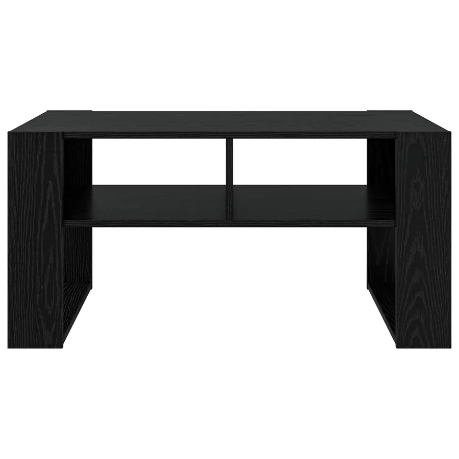 Table basse Chêne noir 92 x 53 x 45 cm Bois d'ingénierie - 5