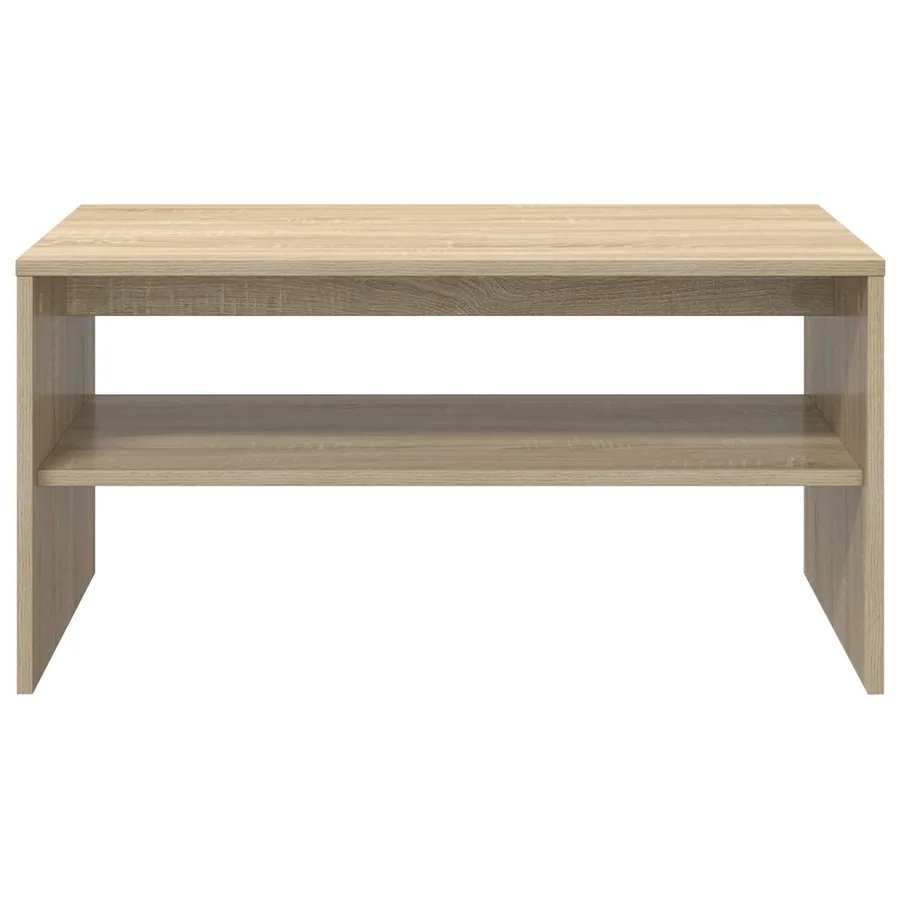Table basse Chêne Sonoma 80 x 50 x 40 cm Bois d'ingénierie - 5