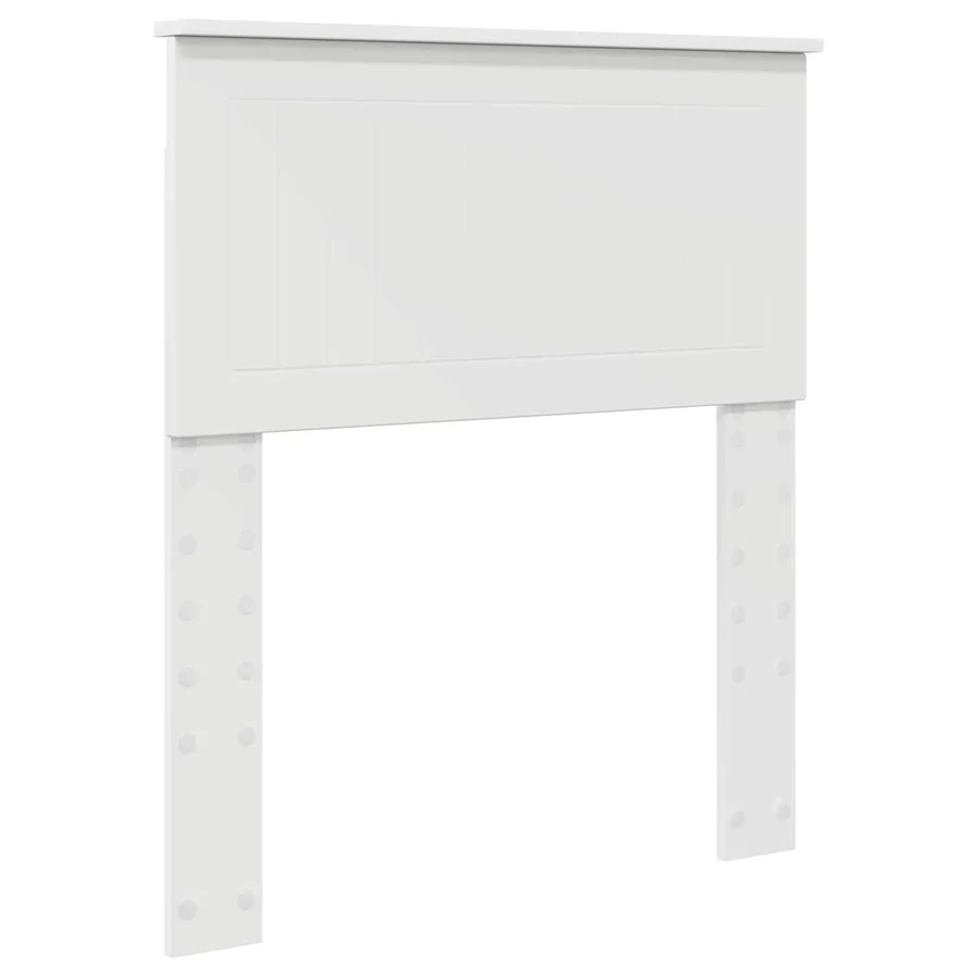 Lit de Rangement Blanc 75 x 190 cm Bois d'ingénierie - 7