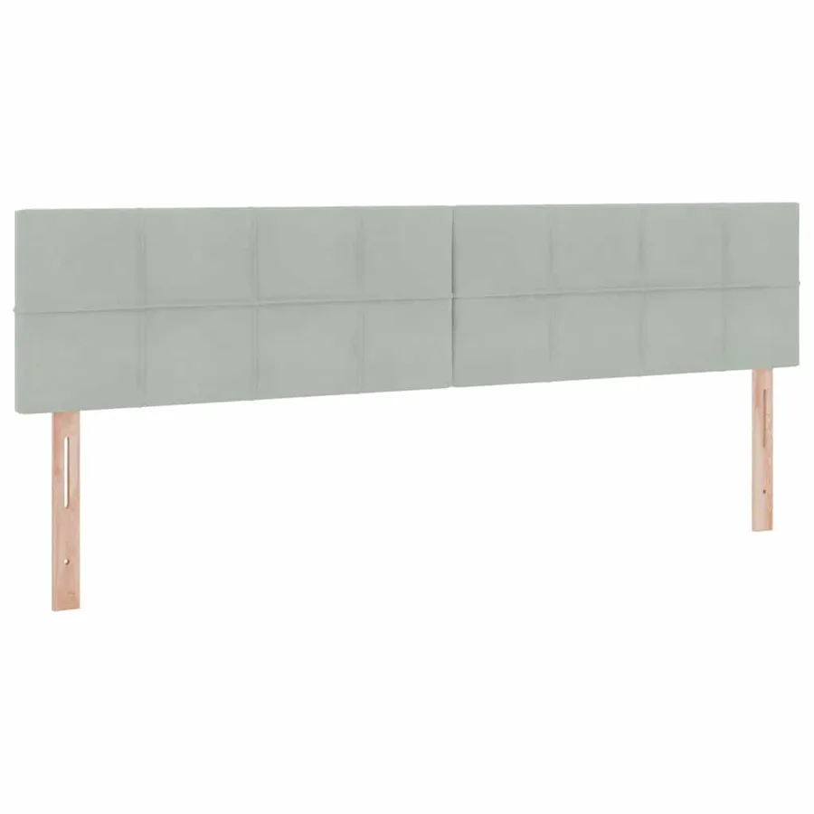 Lit de rangement LED avec matelas Gris clair 200 x 200 cm - 10