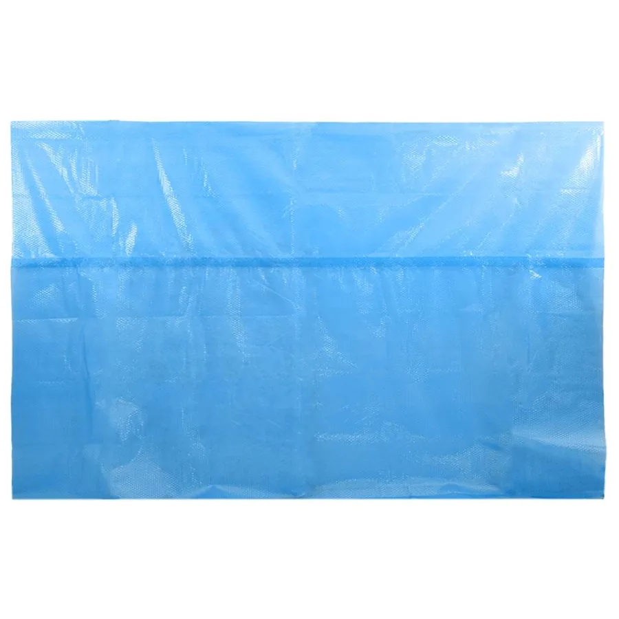 Bâche de piscine rectangulaire 732 x 366 cm PE Bleu - 3
