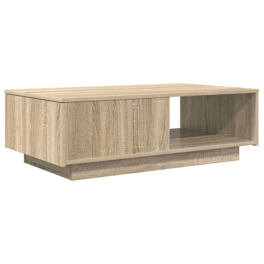 Table basse Chêne Sonoma 95 x 55 x 31 cm Bois d'ingénierie - 2