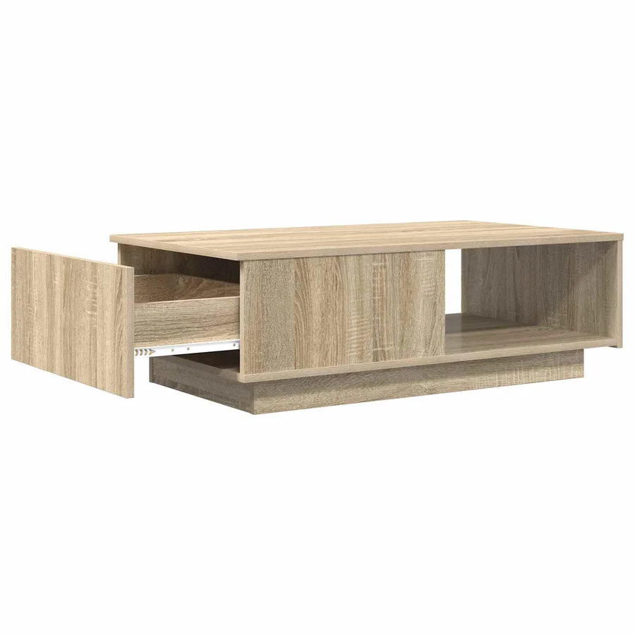 Table basse Chêne Sonoma 95 x 55 x 31 cm Bois d'ingénierie - 5