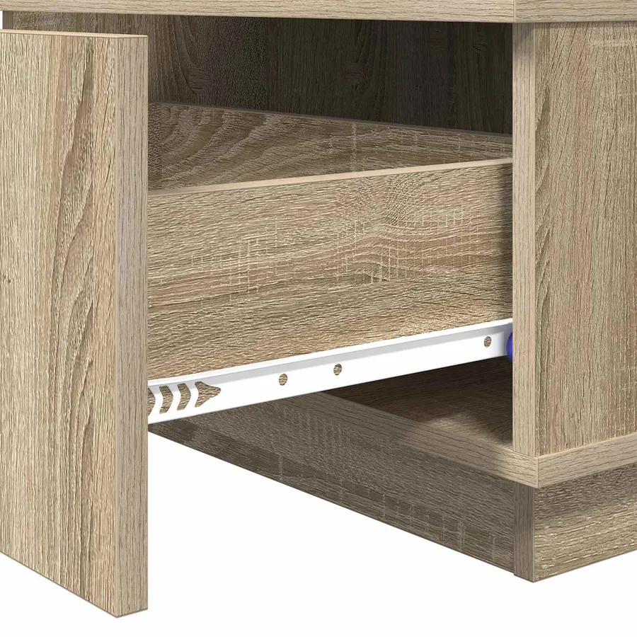 Table basse Chêne Sonoma 95 x 55 x 31 cm Bois d'ingénierie - 9