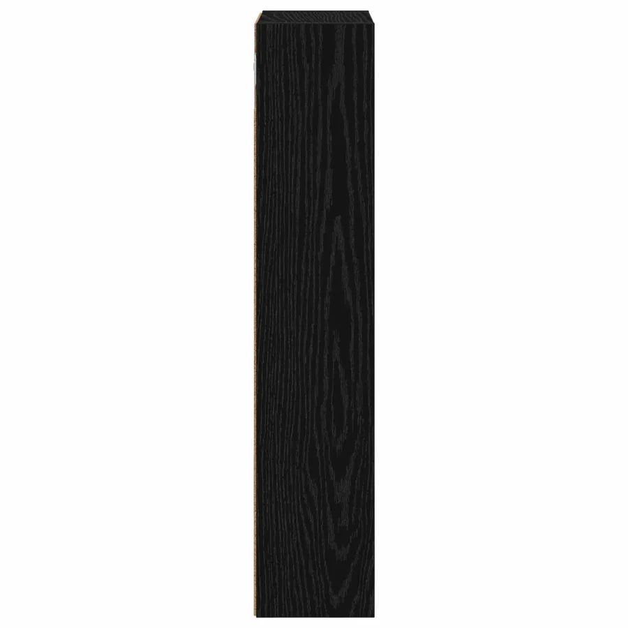 Armoire murale de salle de bain Chêne Noir 30 x 14 x 70 cm - 7