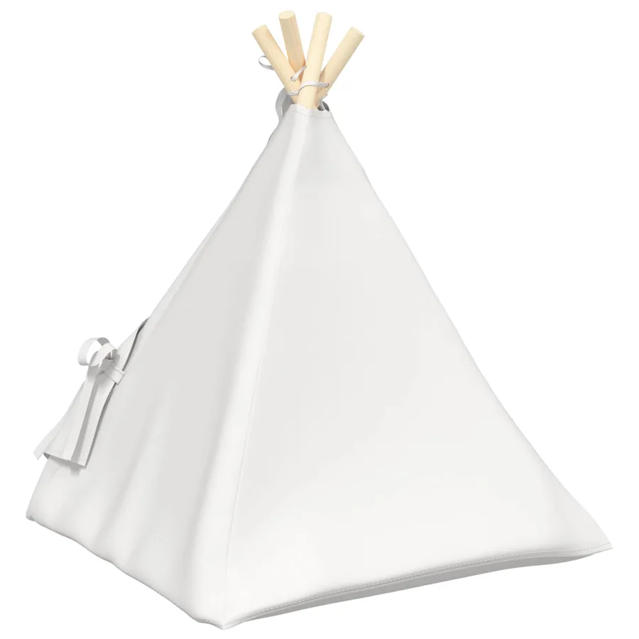Teepee pour animaux de compagnie avec coussin 50 x 50 x 60 cm - 7