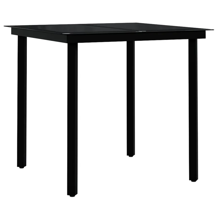 Ensemble à manger de jardin avec coussins 5 pcs Gris - 6