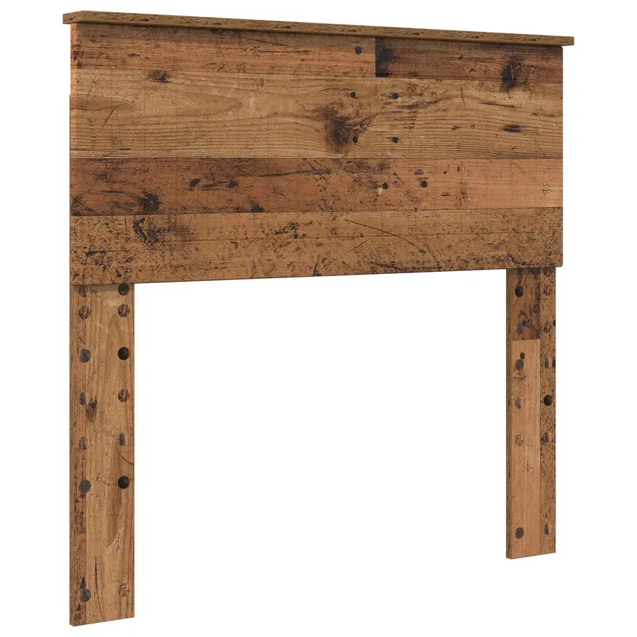 Cadre de lit Bois ancien 90 x 200 cm Pin massif - 6