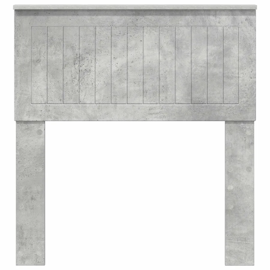 Tête de lit Gris béton Bois d'ingénierie - 4