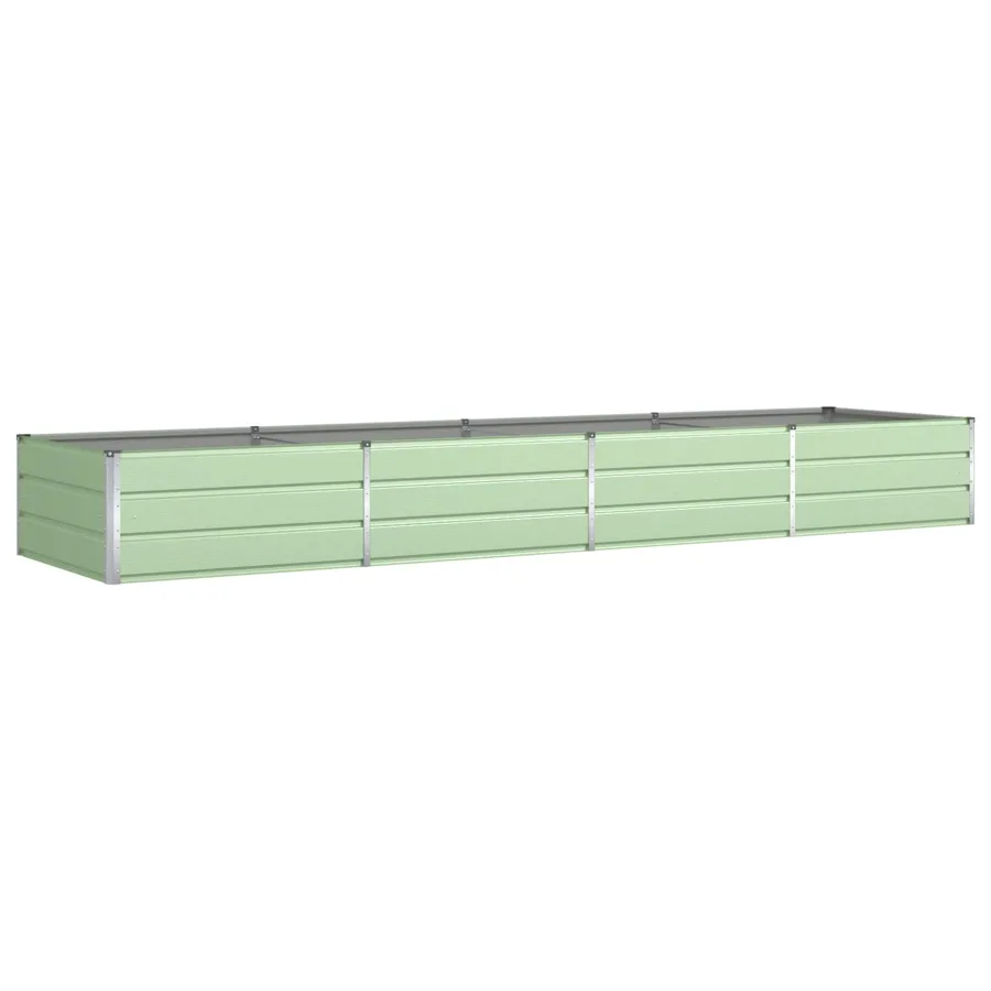 Jardinière Vert pastel 385 x 100 x 45 cm Acier galvanisé - 2