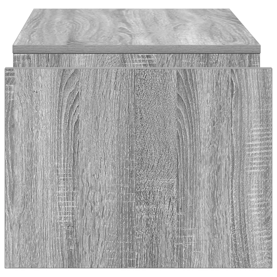 Table basse Gris Sonoma 90 x 45 x 35 cm Bois d'ingénierie - 6
