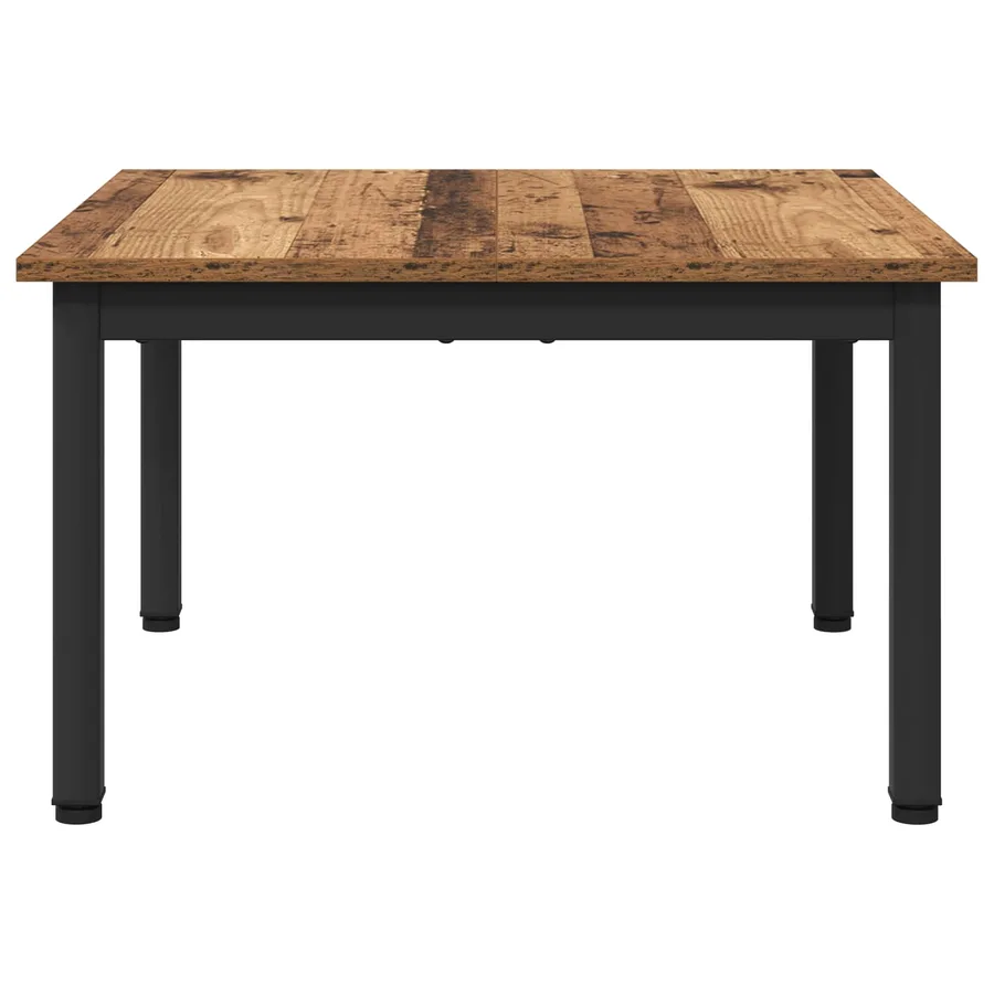 Table basse Bois ancien 60 x 60 x 36 cm Bois d'ingénierie - 6
