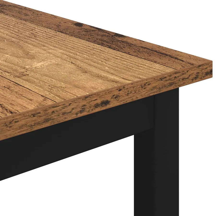 Table basse Bois ancien 60 x 60 x 36 cm Bois d'ingénierie - 7