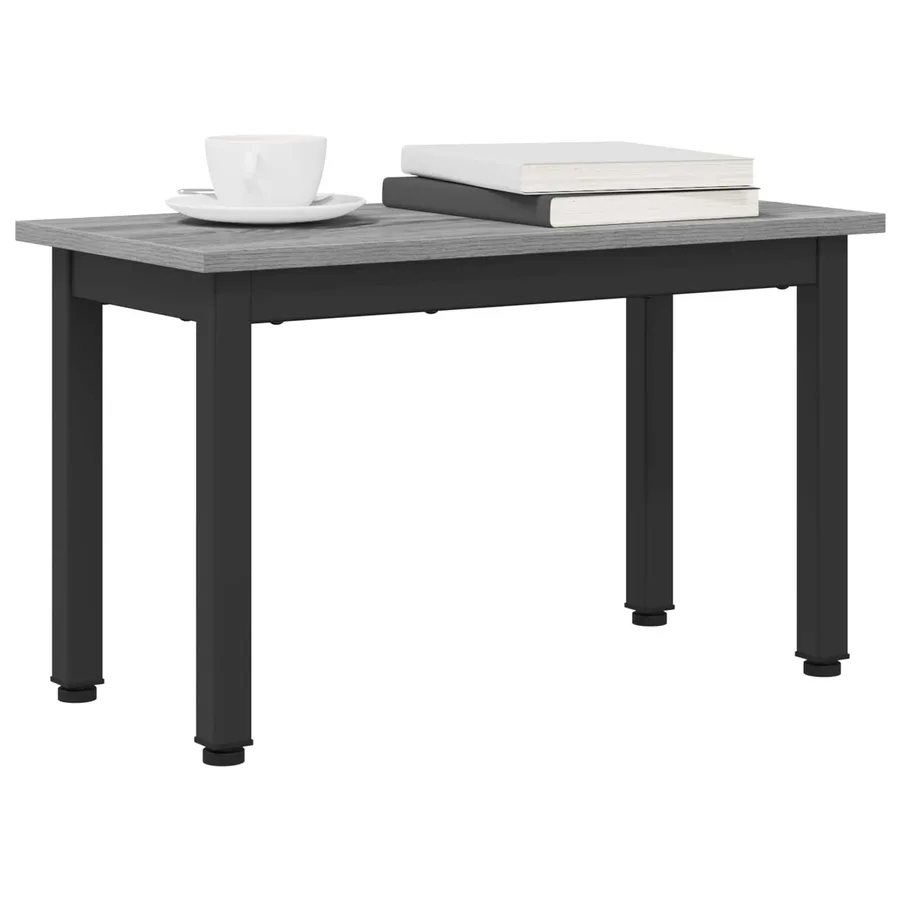 Table basse Gris Sonoma 60 x 30 x 36 cm Bois d'ingénierie - 3