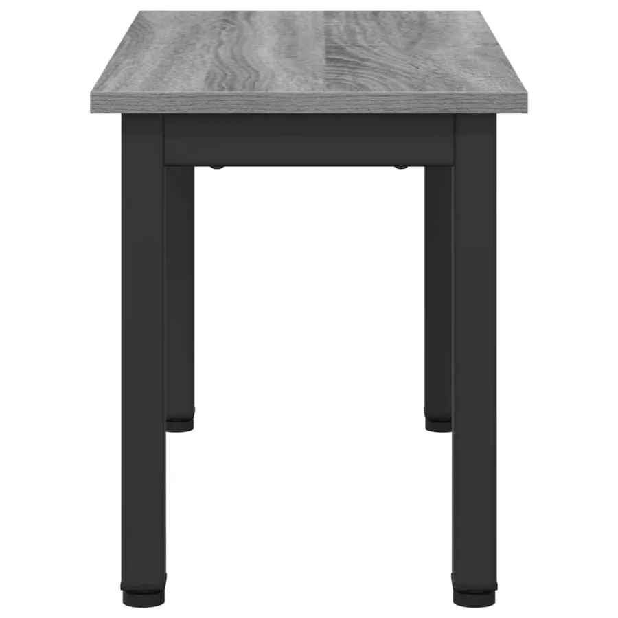 Table basse Gris Sonoma 60 x 30 x 36 cm Bois d'ingénierie - 6