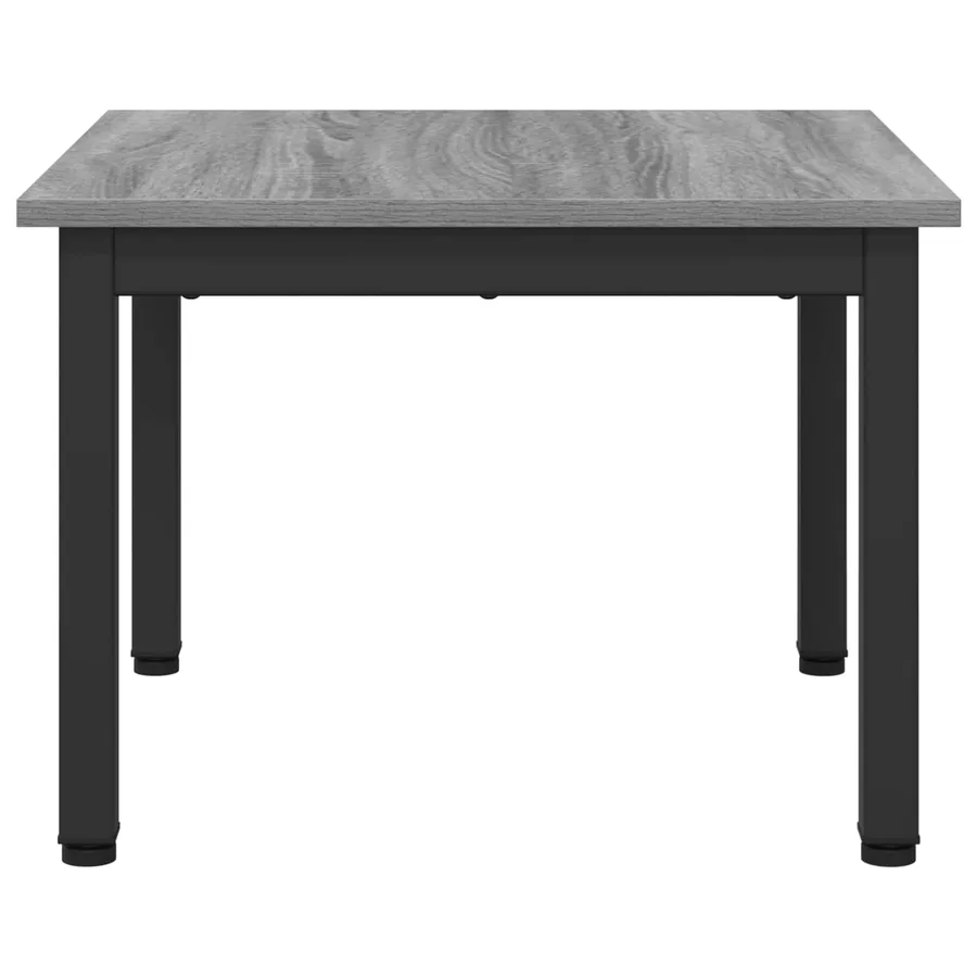 Table basse Gris Sonoma 50 x 50 x 36 cm Bois d'ingénierie - 6